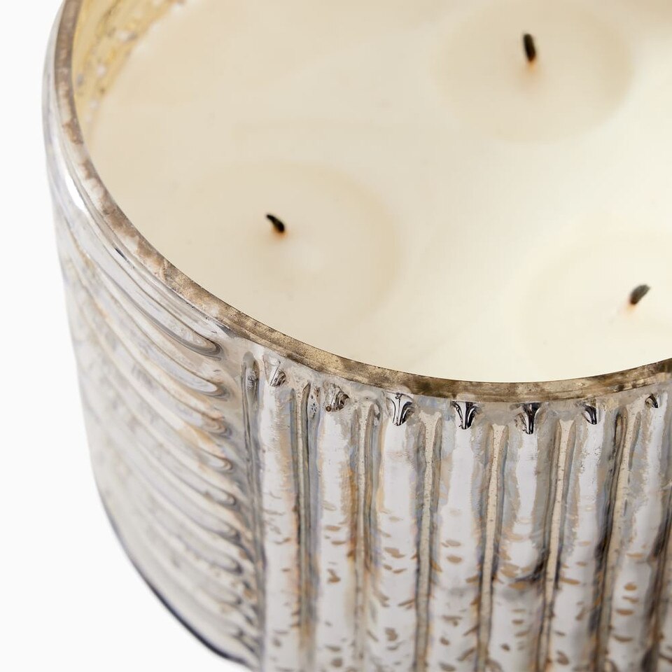 Cecilia Fluted Candle West Elm UK